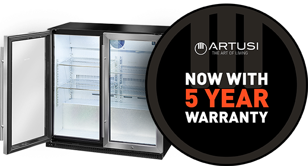 Artusi 190 Litre Twin Door Outdoor Fridge - AOF2S
