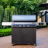 Gasmate Apollo 6B Black Hooded Gas BBQ - Including Cover
