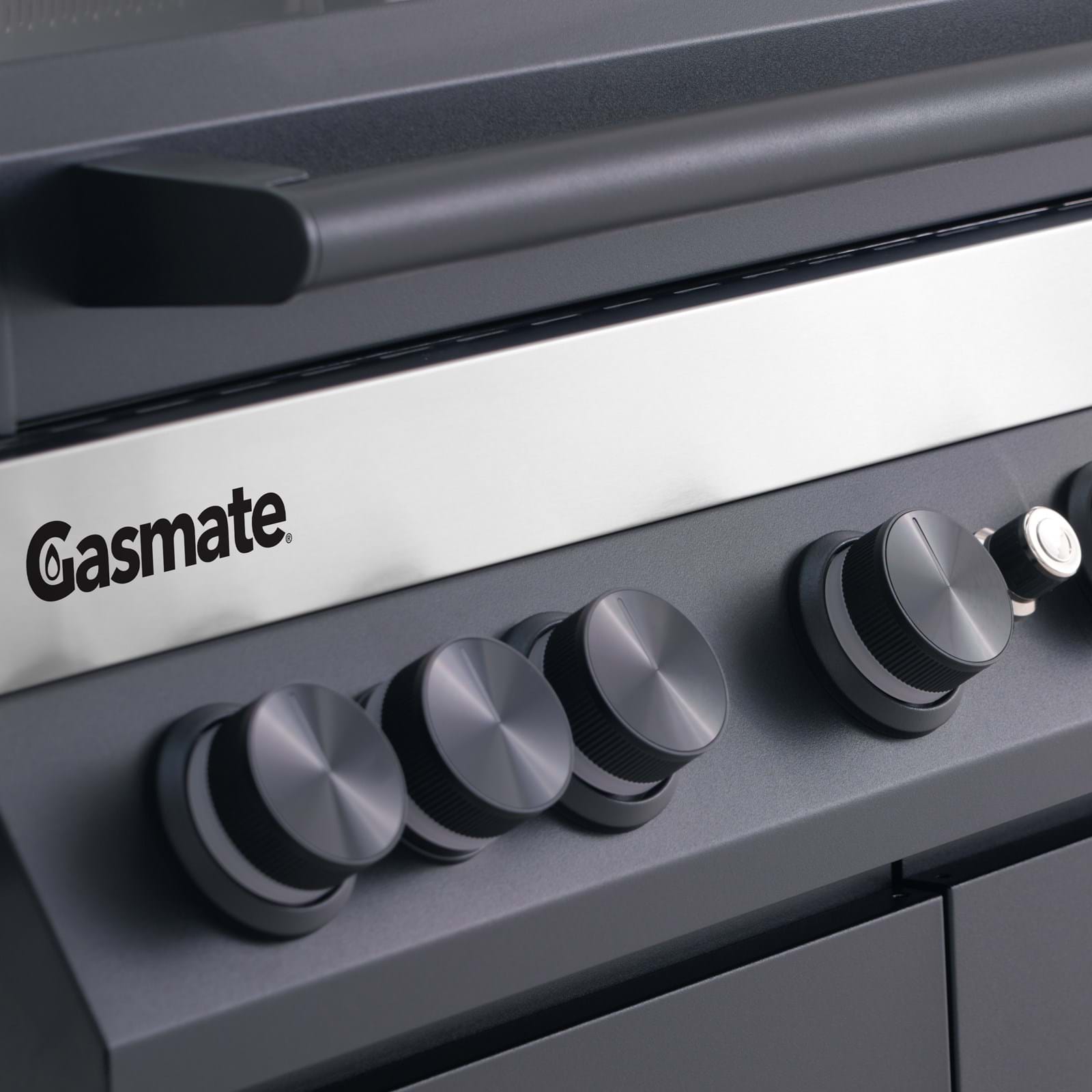 Gasmate Apollo 6B Black Hooded Gas BBQ - Including Cover