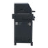 Gasmate Apollo 6B Black Hooded Gas BBQ - Including Cover