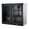 Gasmate Nova Graphite Outdoor Kitchen with Storage, Double Door Fridge + Top, BBQ, Sink and Drawers