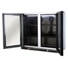 Gasmate Nova Graphite Outdoor Kitchen with Storage, Double Door Fridge + Top, BBQ, Sink and Drawers