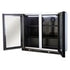 Gasmate Nova Graphite Outdoor Kitchen 6 Burner BBQ with Double Door Fridge + Top and Storage