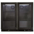 Gasmate Nova Graphite Outdoor Kitchen with Storage, Double Door Fridge + Top, BBQ, Sink and Drawers