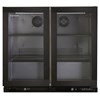 Gasmate Nova Graphite Outdoor Kitchen with 6 Burner BBQ and Double Door Fridge + Top