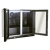 Gasmate Nova Graphite Outdoor Kitchen with Storage, Double Door Fridge + Top, BBQ, Sink and Drawers