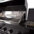 Gasmate Nova Graphite Outdoor Kitchen 6 Burner BBQ with Double Door Fridge + Top and Storage