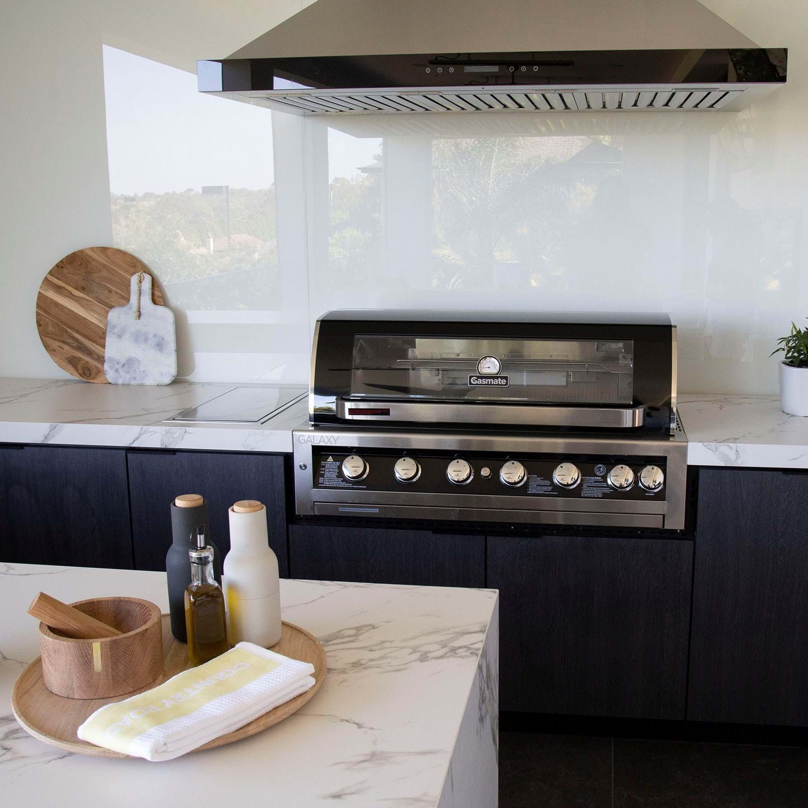 Gasmate Deluxe BBQ Rangehood 150cm