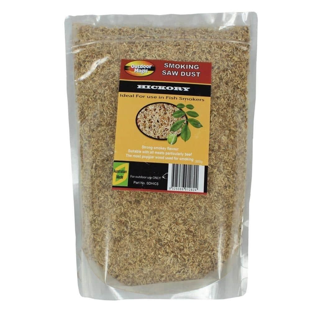Outdoor Magic Hickory 500g Smoking Sawdust - The BBQ King