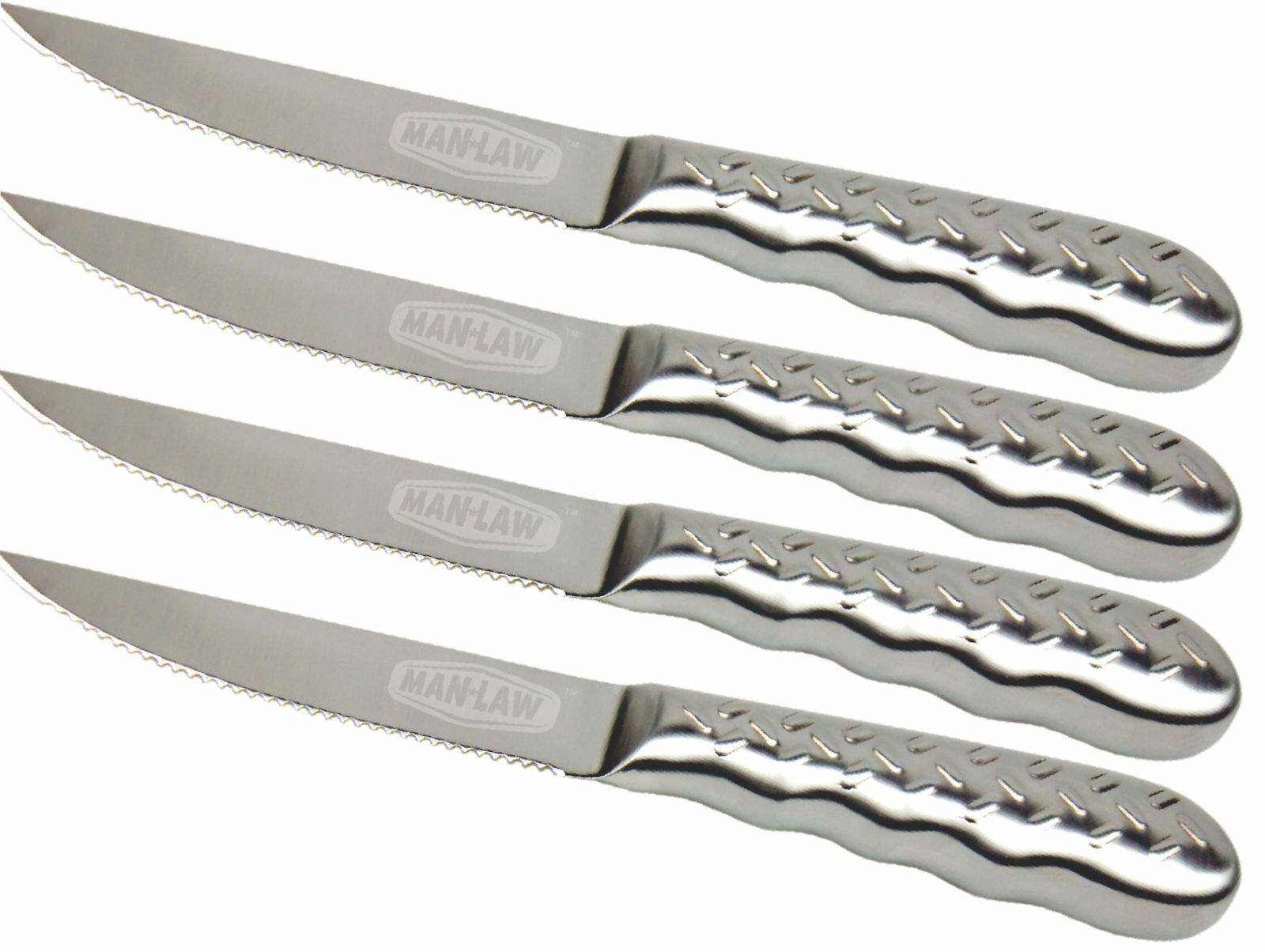 Man Law Steak Knife Set (4 pce) - The BBQ King