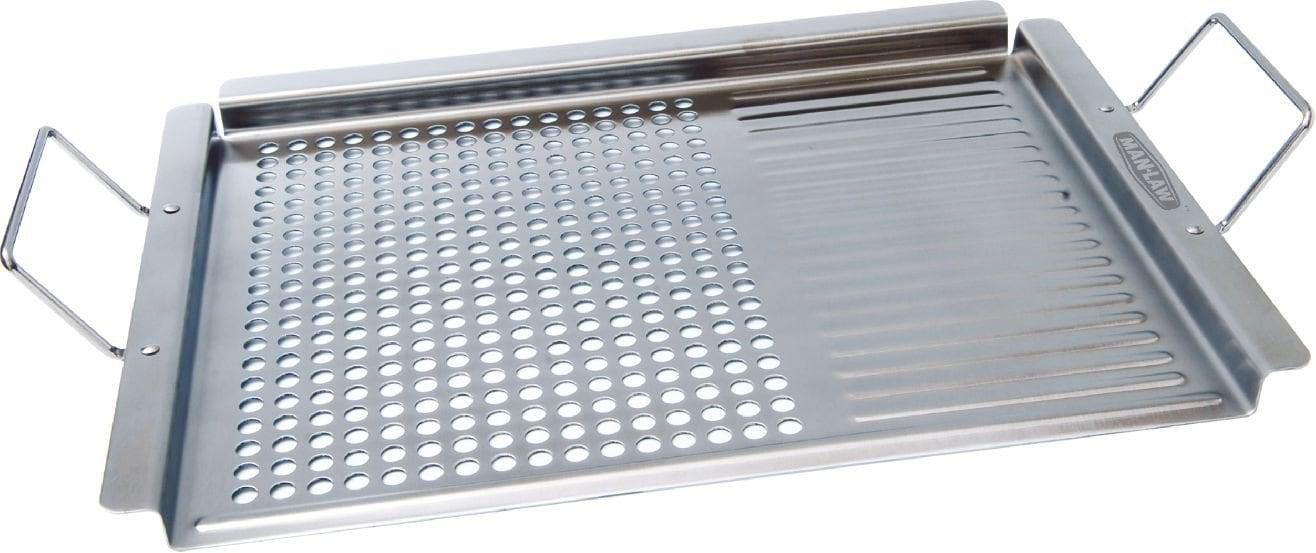 Man Law Stainless Steel Grill Topper - The BBQ King