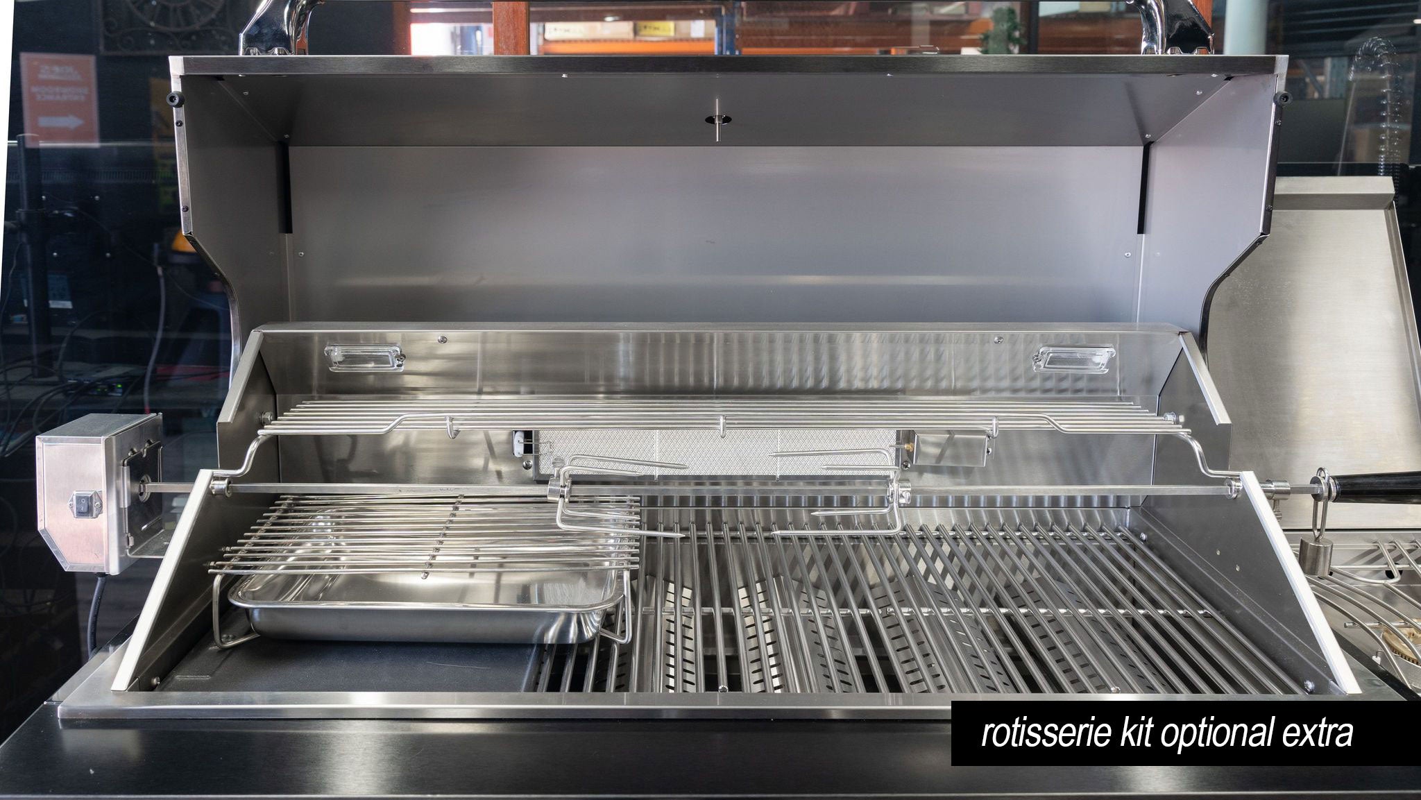 Aspire 6 Burner BBQ Outdoor Modular Kitchen with Double Fridge & Sink