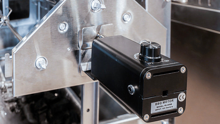 Tucker 3 Rod 900mm Charcoal Spit