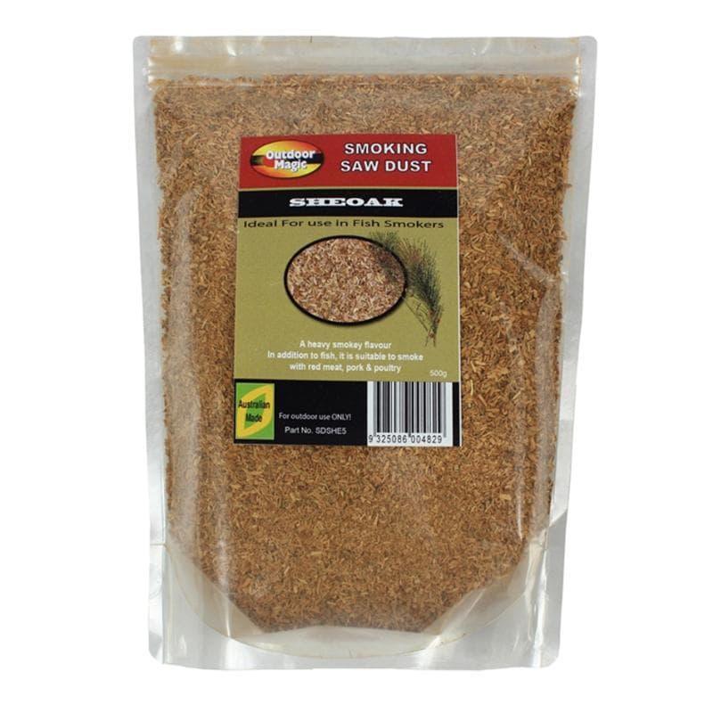 Outdoor Magic Sheoak 500g Smoking Sawdust - The BBQ King