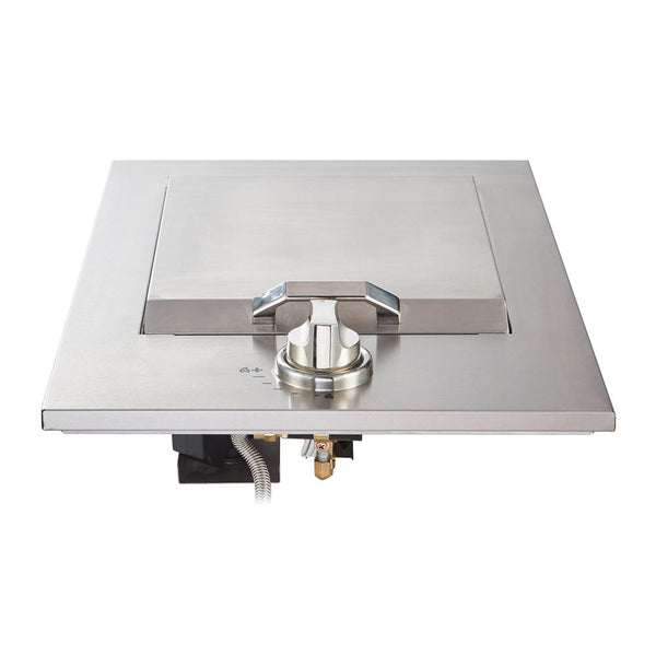 Smart 4-Burner Drop-In Gas BBQ With Slimline Hood and Drop-In Side Burner